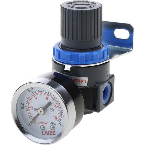 Régulateur de pression d'air AR2000 1/4'' pour compresseur d'air avec soupape de décharge (1/5)