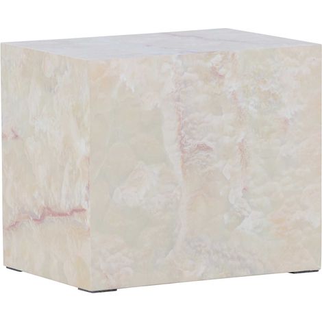 Chevet en MDF effet pierre York 30 x 35 x 25 cm (1/4)