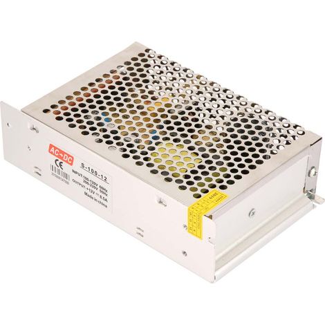 Gleichstrom-Netzteilplatine Monitor LED Schalter Netzteil Treiber Adapter Transformator (12V 8,5A 100W) (1/5)