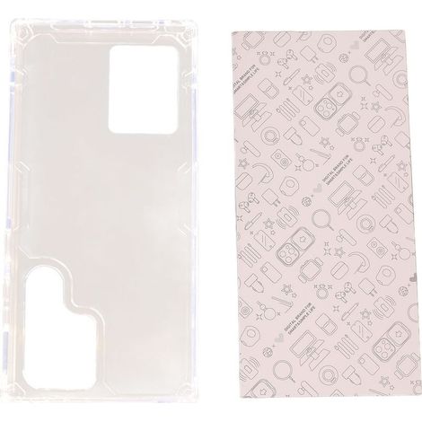 Schutzhülle für das S23 ULTRA, transparente, stoßfeste Hülle, robust und mit vollständigem Schutz, universelle Stoßschutzhülle (1/5)