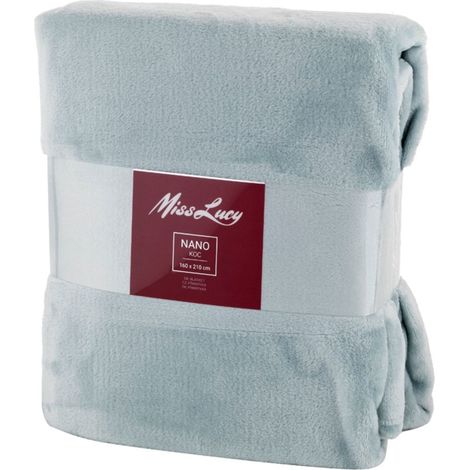 Miss Lucy Nano-Decke Blau 160x210 cm