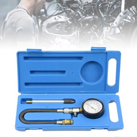 Kit de testeur de compression moteur pour cylindres (0-300 PSI) pour automobile (1/4)