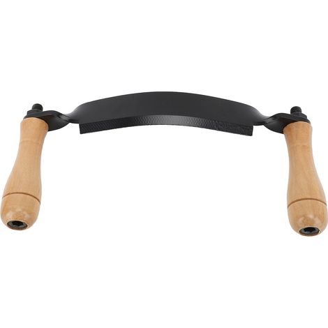 Eosnow Outil de rasage ergonomique, efficace, poignée confortable, éplucheur d'écorce d'arbre pour le travail du bois, Type incurvé
