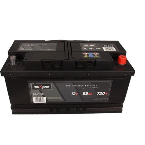 MAXGEAR 583400072 D722 85-0116 Batterie 12 V 83 Ah 7 30659796 -