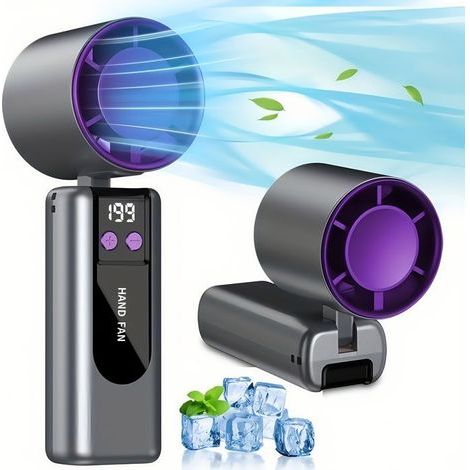 BelleRise – Tragbarer Kühlventilator, Mini-Festkörper-Turboventilator, lange Akkulaufzeit. (1/5)