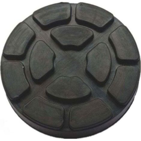 Patins En Caoutchouc - 130 mm - Pour Plaque 110 mm - Ponts Élévateurs - Lot De 4 (1/4)