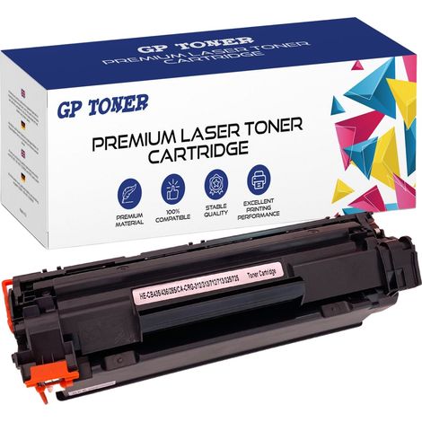 Toner für HP P1005 P1006 P1007 P1008 GP-HCB435A/CB436A/CE285A Schwarzer Drucker (1/5)