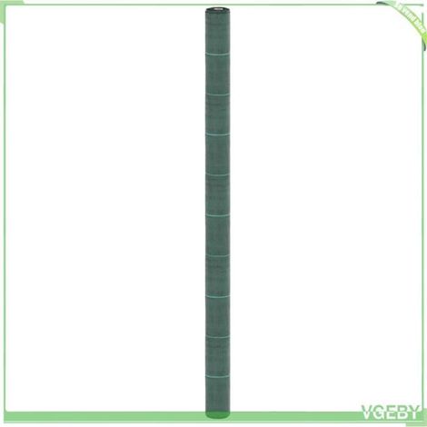 Membrane anti-mauvaises herbes - FAFEISY - 4005264 - Vert - 2 x 25 m - PP stabilisé UV (1/5)