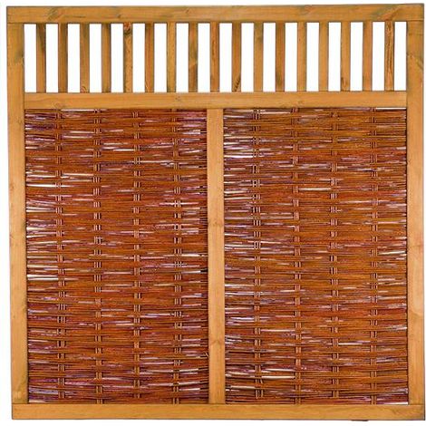 VESUV Weidengeflechtzaun 180 x 180 cm