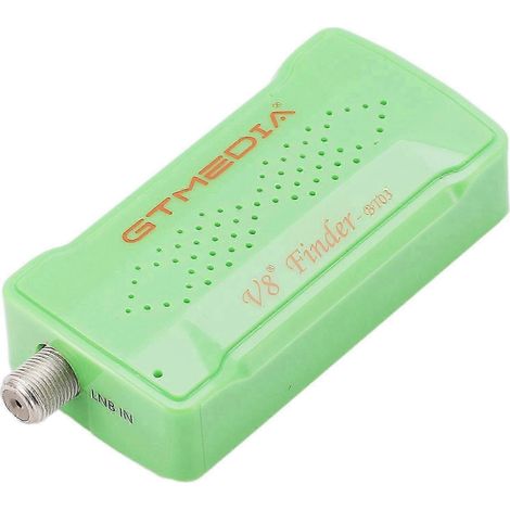 GTMEDIA Mini Détecteur de satellite Bluetooth DVB-S2 V8 BT03 Compatible Android, iOS et iPhone pour HD 1080p (1/5)
