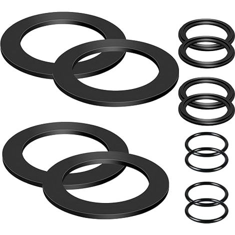 Pool Toroque Gasket, 38MM Rubber Toroque Gasket, Rubber Washer for Parts 10745, 10262, 10255, Piston Valve, Manifold, Nozzle (1/5)