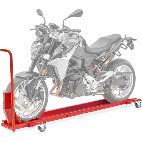 Fahrzeug-Roller Moto - ConStands Smart Mover - 450 kg - Rot - Optimale Manövrierbarkeit
