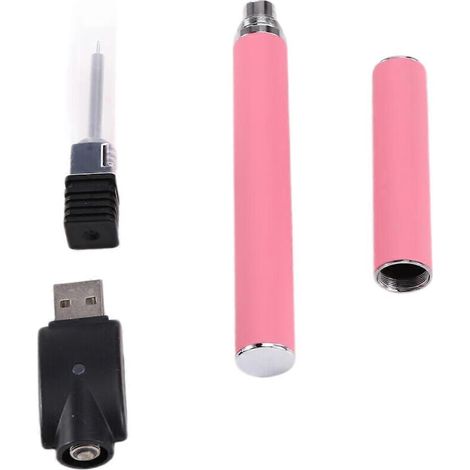 Stylo à cartouche de batterie à filetage 510, tension réglable, rose (1/5)