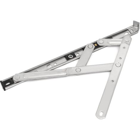 304 Edelstahl 12-Zoll-Flügel-Fenster-Reibungsscharnier 4-Bar-Silber-Ton (e87fd20515404dab51f27f7d... (1/5)