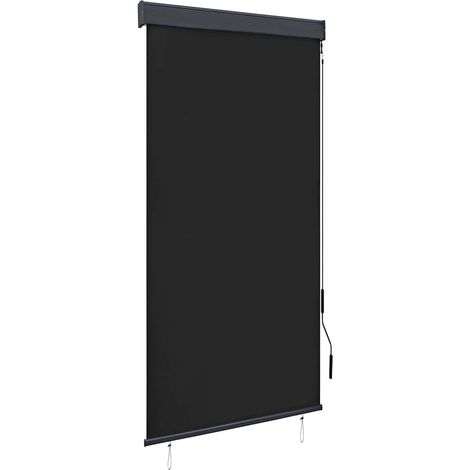 Outdoor Roller Blind 80x250 cm Anthracite vidaXL