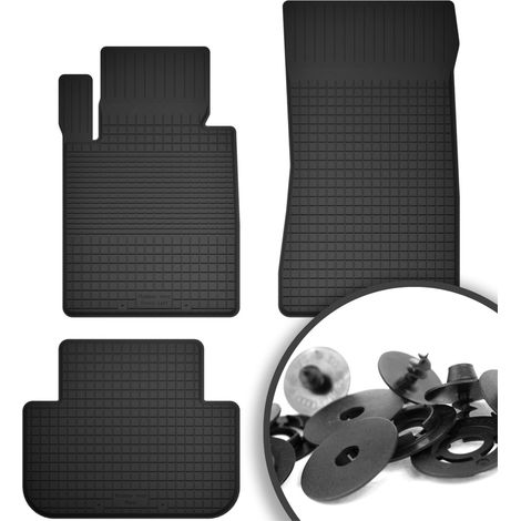 Gummimatten + Stopper für: BMW 5er E39 Limousine, Kombi, Touring (1996-2004)