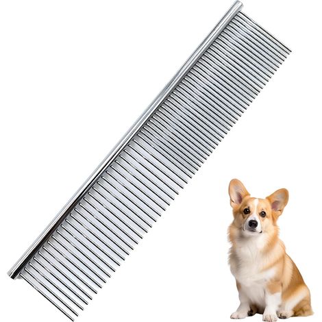 2-en-1 Peigne de Toilettage pour Chiens Chats (1/5)
