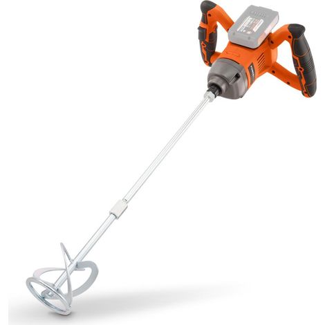 Powerplus Mélangeur à beton et peinture POWDP7080 - Dual Power 20V - sans batterie et chargeur - 1 acc (1/5)