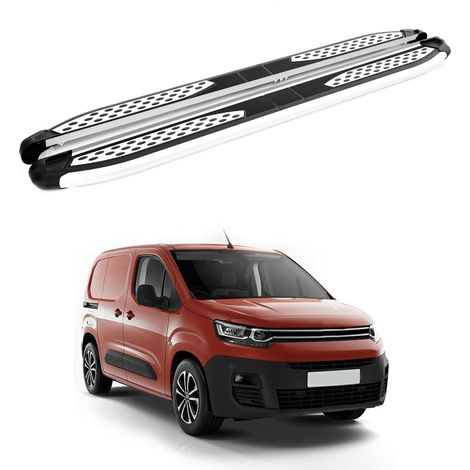 TURTLE kompatibel mit Citroen Berlingo 2019-2025 / Lange Version Trittbrett Plus Grau (1/4)