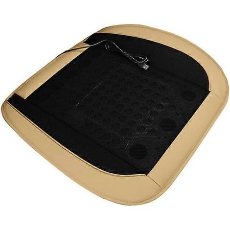 Universelles, belüftetes Autositzkissen mit Ventilator und USB-Anschluss, Sommer-Autositzkissen (1/2)