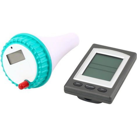 1 termómetro inalámbrico para piscina, pantalla LCD, 3 canales, resistente al agua, para spa y jacuzzi. (1/5)