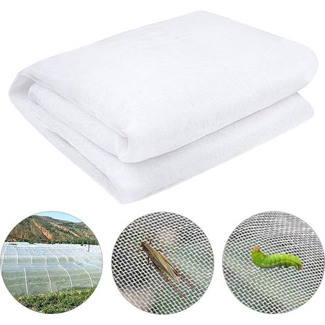 Filet Anti Insecte, Filets pour Jardin 3m x 5 m, Filet Anti Oiseaux, Filet Anti Insecte Potager, Filets pour Jardin pour la Protection des Plante, Légumes et Fruits