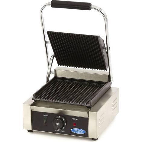 Grill - Rainuré - Plaque de Grill Simple - 22cm - Maxima