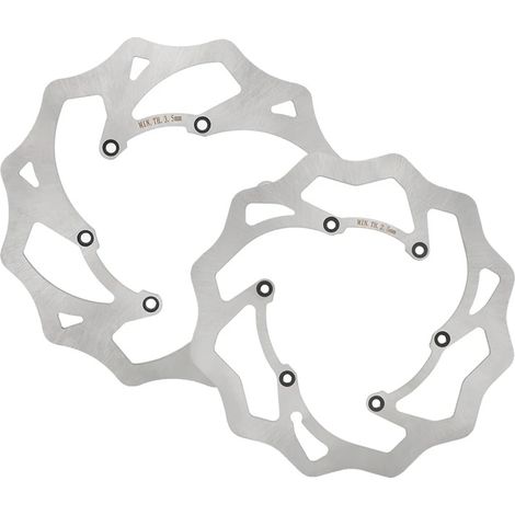 Disco de freno de acero inoxidable, compatible con modelos Beta RR, Kit (1/2)