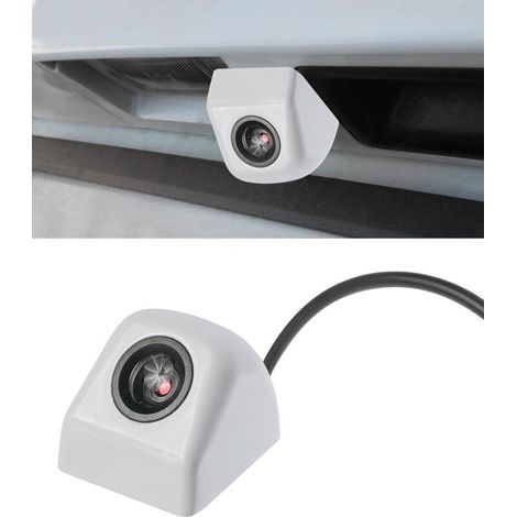 Camera de Recul Voiture,HD 960x720 Caméras de Recul pour Voiture,Caméra de Recul,Camera de Recule,Camera de Recul Camion,Camera Recul,Convient aux Voitures,Camping-Cars,Remorques (Blanc)