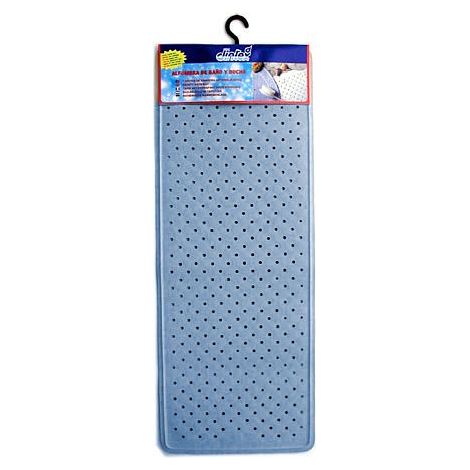 ALFOMBRA BAÑO 97X36 AZUL