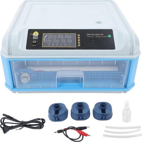 Brutapparat für 36 Eier mit LED-Schublade und automatischer Wassernachfüllung. Ideal für Enten, Hühner und andere Vögel. 110-V-US-Stecker.