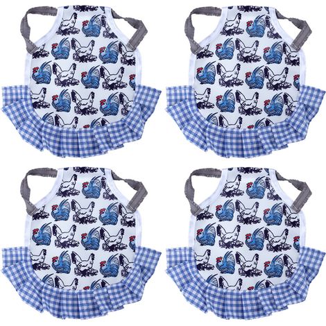 Sillín Para Gallinas - Protector De Espalda Para Aves - Ideal Para Muda Y Picoteo - 4 Unidades (1/5)