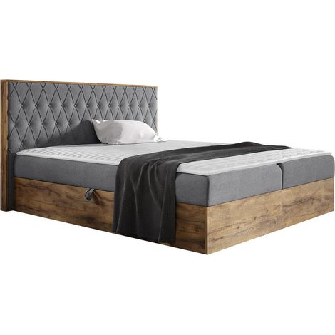 Cama continental Navis II, Faro 4, Continental, Individuales, 120x200, Tapiz, Somieres, 128x208x103cm