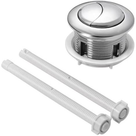 Poussoir Double Chasse D Eau Bouton Double Chasse D Eau Remplacement Bouton Réservoir D Eau De Réparation Push Bouton avec Fil Diamètre (1/5)