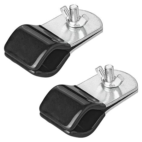 Pince pour barre de auvent 25 28mm enrobage 2 pieces dans blister (1/5)