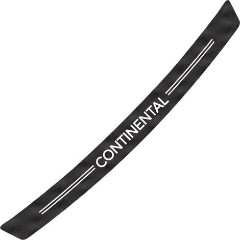 (Noir et rouge - Pour CONTINENTAL) Autocollant de pare-chocs compatible avec les accessoires automobiles Lincoln, autocollant de coffre en fibre de carbone (1/5)