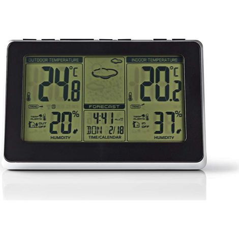 Nedis WETTERSTATION MIT AUSSENSENSOR (WEST400BK SW) (1/5)