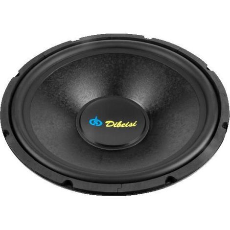 Haut-Parleur - 15 Pouces - 200 W - 8 Ohms - 20 Hz À 3 kHz - Pour Installation Audio Professionnelle - Unité