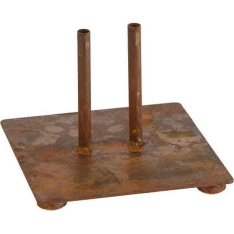 Pied pour Parasol en Métal "Shiva" 15cm Rouille