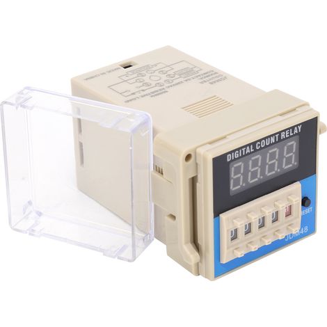 Horloge Temporisée Numérique Haute Précision JDM48DC12V pour Automatisation Industrielle et Contrôle de Systèmes (1/5)