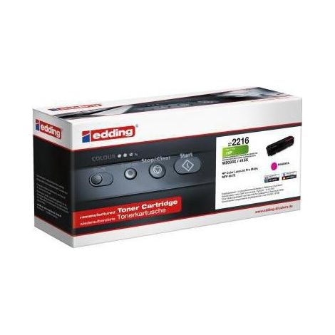EDDING Toner edding kein Originalzubehör Kompatibel mit: HP 415X EDD-2216 ca. 6.000 Seitenmagenta (1/2)