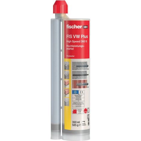 Mortier haute performance FIS VW Plus 1 cartouche 360ml HS 360 S FISCHER
