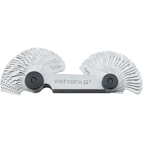 FORMAT Gewinde-Schablone 16 Blatt UNF 12-80 inch