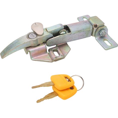 Accessoire de verrouillage du capot moteur en acier inoxydable pour HITACHI ZAX120 ZAX130 ZAX200 ZAX210 (1/5)