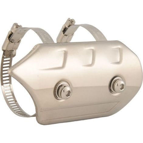 Convient aux motos en général, y compris les écrans thermiques, les protections thermiques pour tuyaux d'échappement et les protections anti-rayures pour tuyaux de raccordement - A (1/3)
