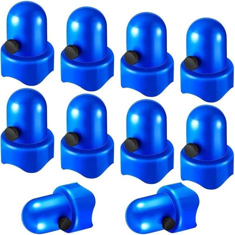 Capuchon Trampoline, Embouts de Protection pour Barres de Filet, Robustes et Sécurisés, 10 Pièces de Rechange (1/4)