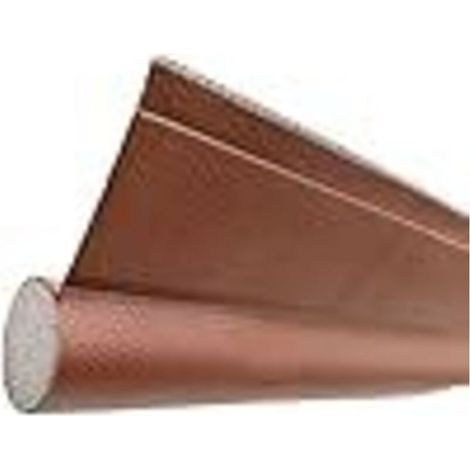 Lot de 4 Butée de tirage de bas de porte réglable pour balayage de porte sous la porte, isolant, coupe-froid, bande d'étanchéité en mousse acoustique pour maison, marron (1/2)