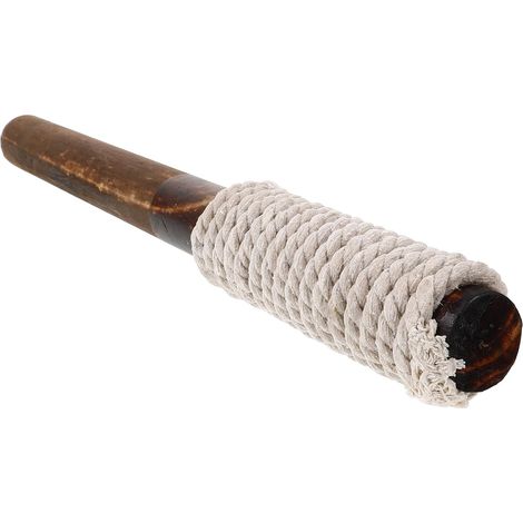Torche en Bois d'Extérieur Portable pour Jardin Torche à Feu Pratique pour Décoration de Clôture et Allée Paysagère Lampe Solide pour Festival et Mariage (1/5)