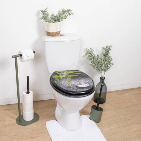 Abattant WC 18 pouces - Attaches Acier Inoxydable - Tendance - Punta Cana (1/4)
