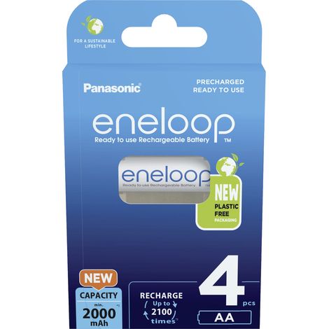 eneloop eneloop HR06 Mignon (AA)-Akku NiMH 2000 mAh 1.2 V 4 St. (1/5)